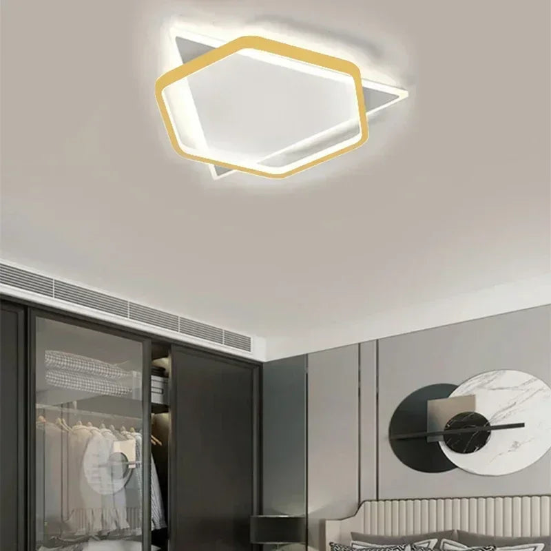 Creative geometric minimalist ceiling light modern decorative lamp