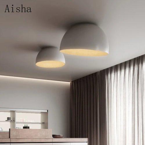 Nordic wrought iron ceiling light Italian designer for decorative interiors - vue 4 sur 10