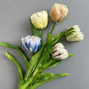 Artificial tulip flowers for festive and holiday decoration