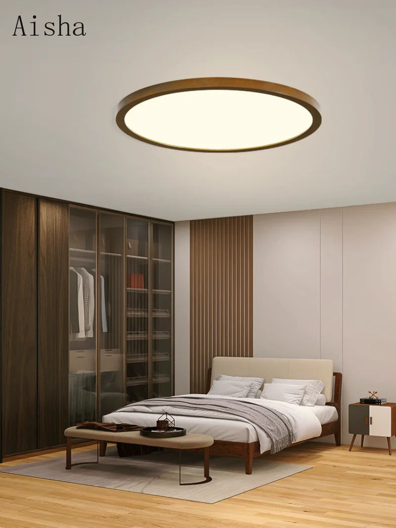 Ultra-slim modern ceiling light for elegant interiors