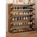 simple and space-saving indoor shoe rack