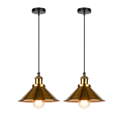 Retro industrial three-head pendant chandelier for home - vue 11 sur 16