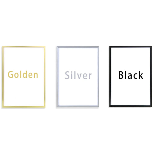 modern metal photo frames for home decor and gifts - vue 12 sur 16
