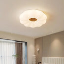 Nordic solid wood ceiling light with acrylic shade for living room, bedroom, hotel or restaurant