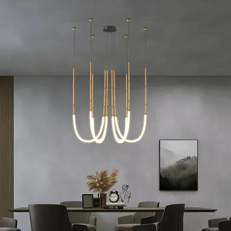 Modern LED pendant light for stylish and elegant interior decor