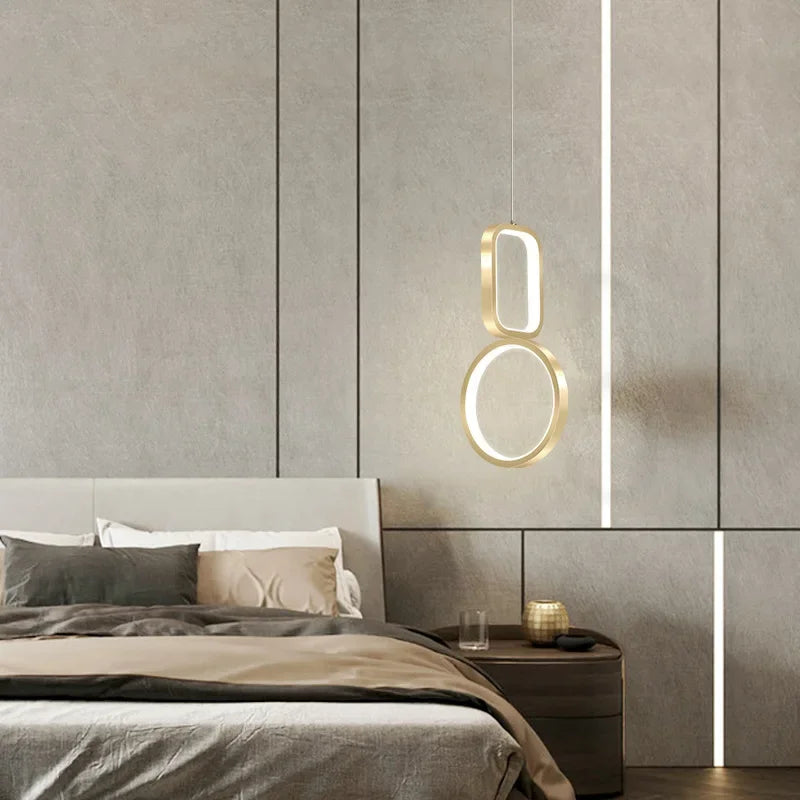 Modern LED pendant light for elegant interior decor