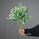 Artificial eucalyptus plants for indoor and outdoor decoration