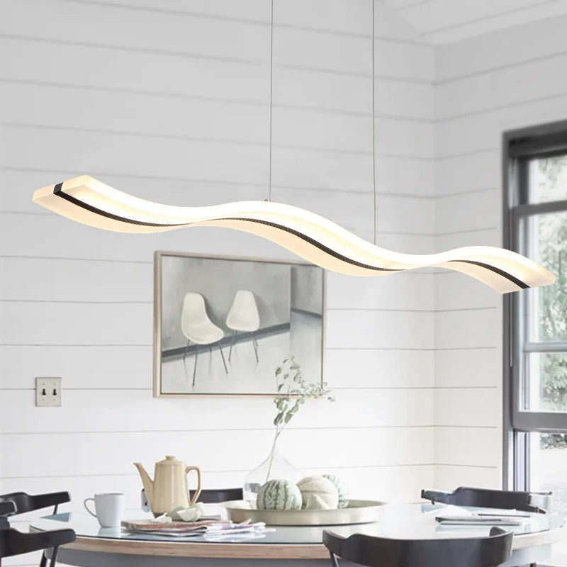 Modern LED pendant light for elegant interior decor