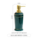 ceramic soap dispenser for shower gel and disinfectant