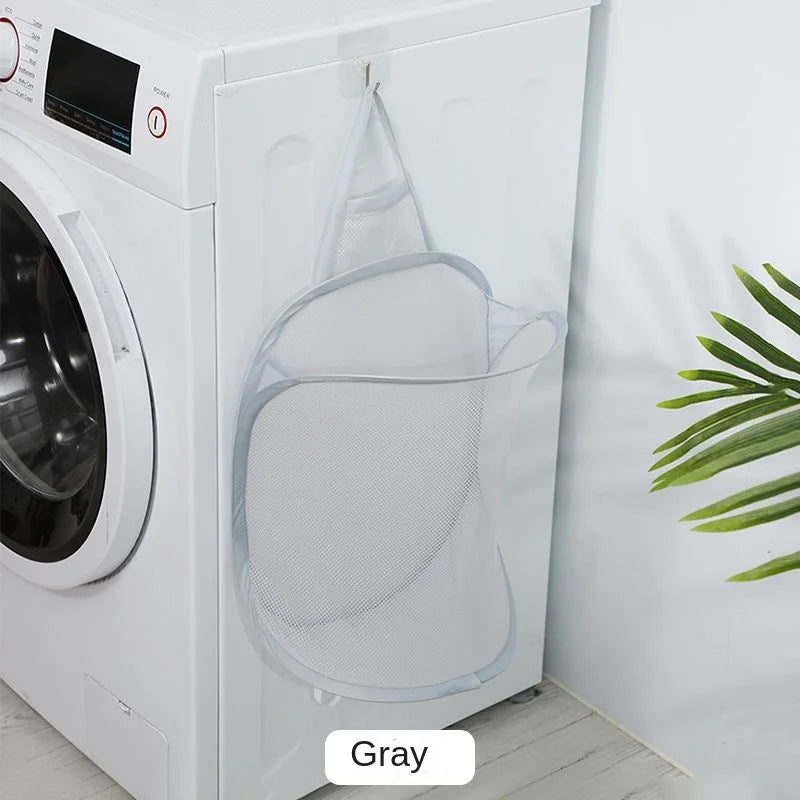 foldable laundry basket for convenient storage and space saving