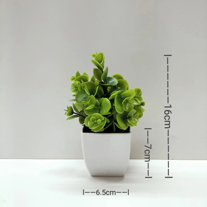 Artificial potted plant for office and garden decoration - vue 41 sur 45