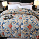 New 95 printed hotel down quilt thickened warm white goose down winter quilt , easy temperature locking