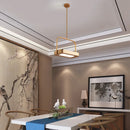 Modern metal pendant light for creative interior décor