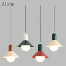 Minimalist LED pendant light for modern interior decor