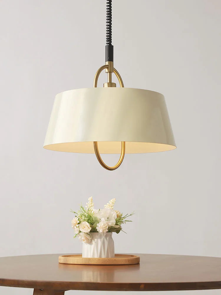 French design medieval vintage pendant light for kitchen and living room - vue 5 sur 9