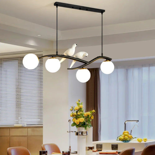 Modern Scandinavian bird pendant light decorative winfordo - vue 5 sur 18