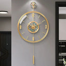 modern luxury silent wall clocks for creative decoration