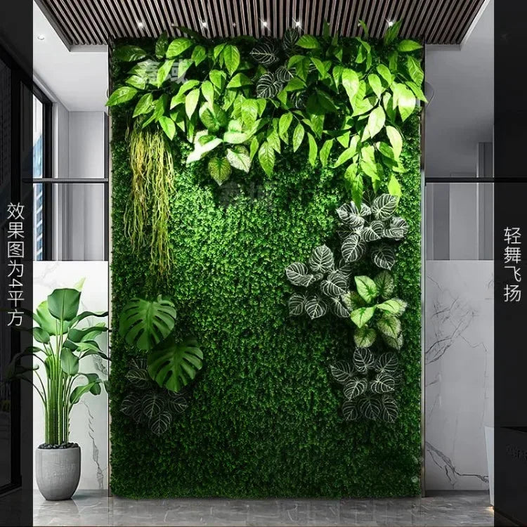 Artificial plant wall for outdoor decoration and landscaping - vue 14 sur 30