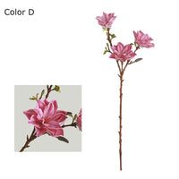 Decorative artificial flowers zen style with magnolia