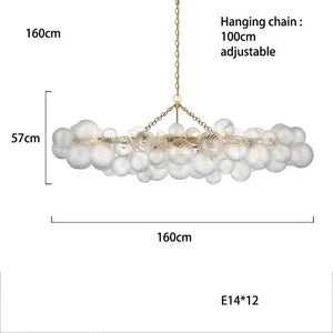 Designer pendant chandelier for modern interiors