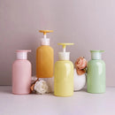 set of refillable lotion pump bottles and soap dispensers