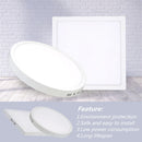 Square LED ceiling light surface mounted cool white