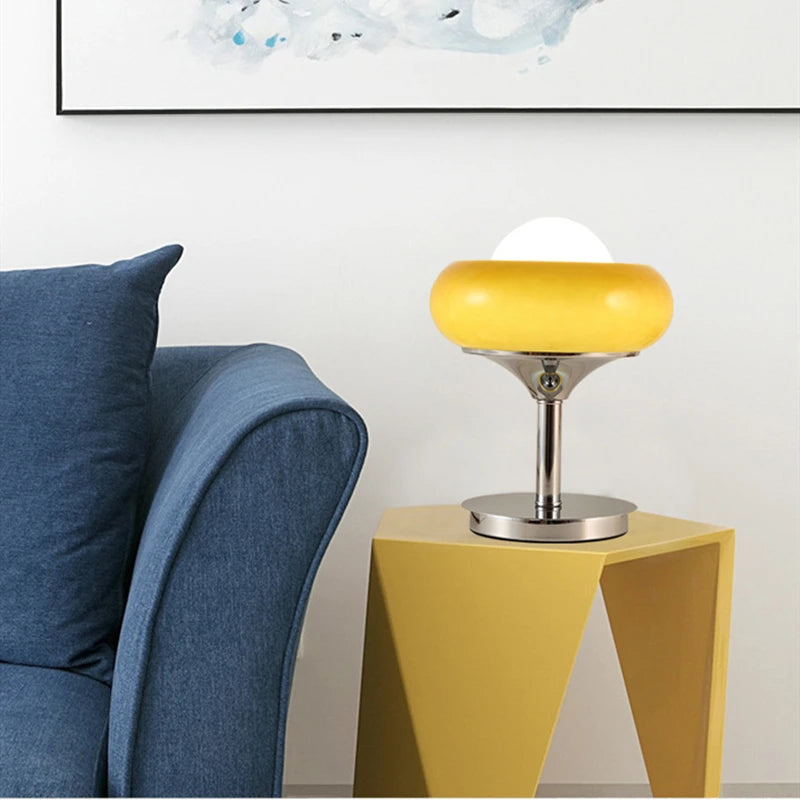 Vintage designer LED table lamp for home decor