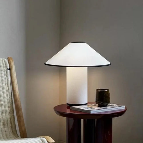 Nordic design retro cotton decorative table lamp - vue 3 sur 8