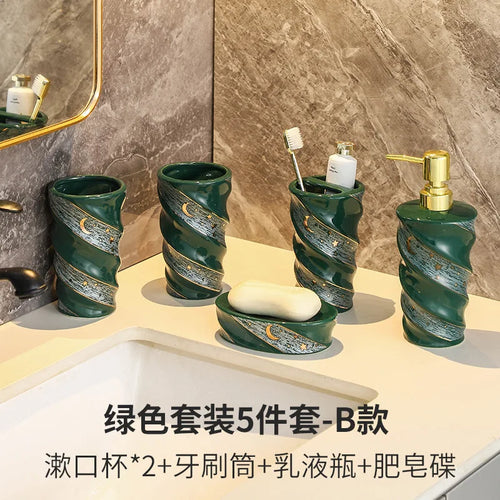 ceramic star moon spiral rinse bottle - vue 8 sur 17