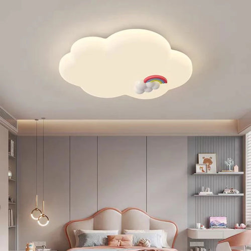 Creative cloud ceiling light for a cosy children's room - vue 2 sur 13