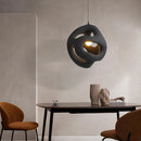 Nordic creative wabi-sabi LED pendant light for home, restaurant, and bar