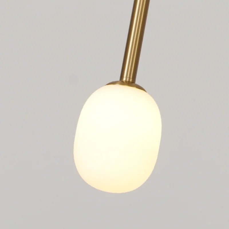 modern egg-shaped bedside lamp for creative interior - vue 6 sur 8