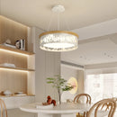 Minimalist LED log chandelier modern romantic for restaurant