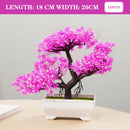 Artificial bonsai tree for indoor and outdoor decoration