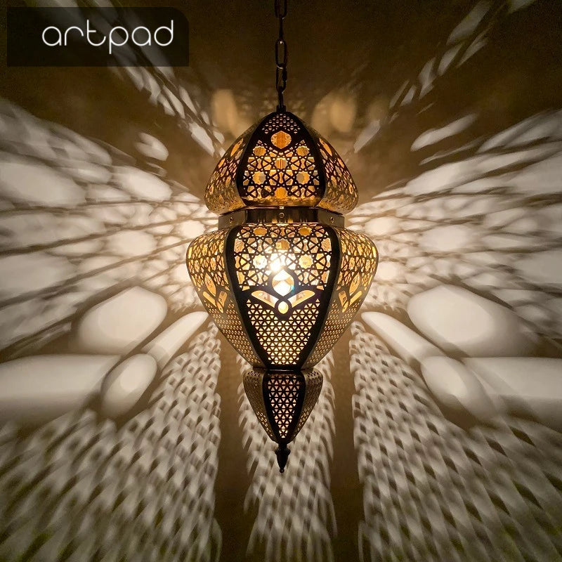 Artpad pendant light for restaurants, bars and fabric shops