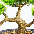 Decorative artificial bonsai plants for interior decoration