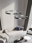 Modern metal chandelier for elegant indoor lighting