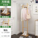 multifunctional bamboo coat rack for modern clothes