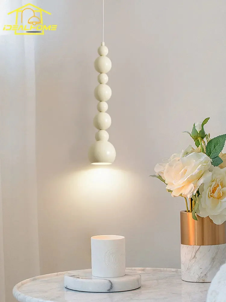 Bauhaus-style gourd pendant light for indoor lighting