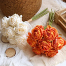 Artificial rose bouquet for decoration and photography