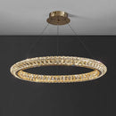 Modern gold crystal chandelier for elegant interiors