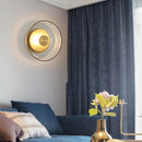 Modern nordic glass LED wall light for living room, bedroom, hallway, stairs and balcony