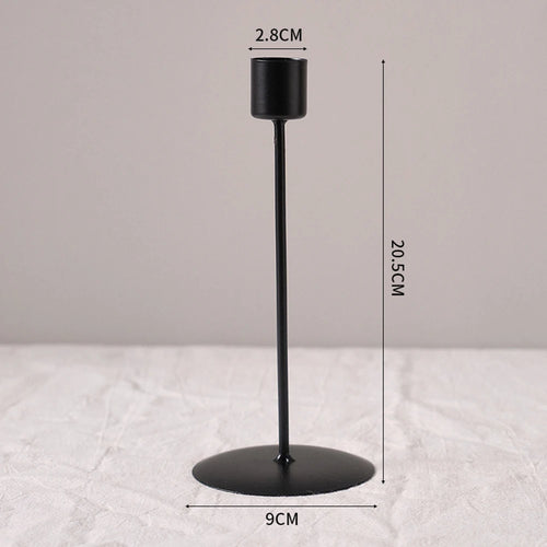 Creative retro metal candle holder for party and wedding decor - vue 13 sur 12
