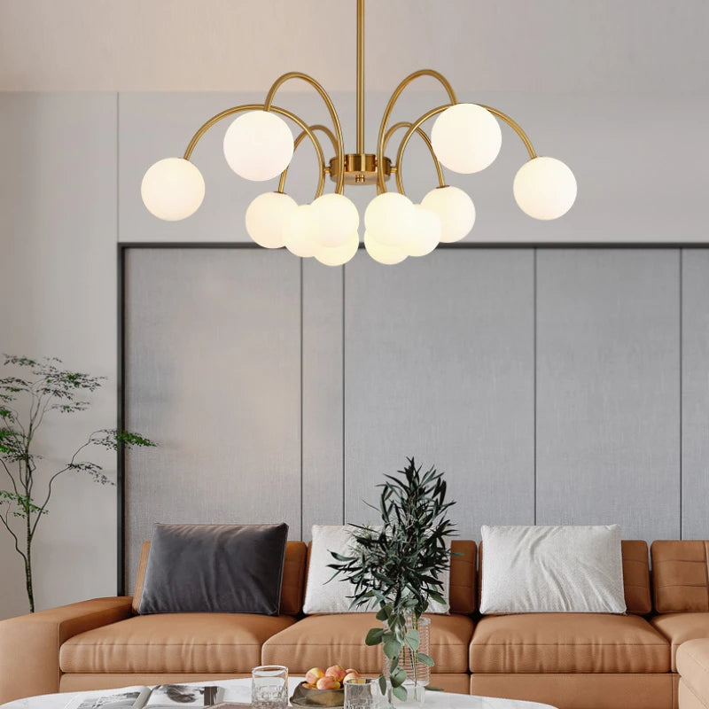 Nordic glass pendant light for modern lighting