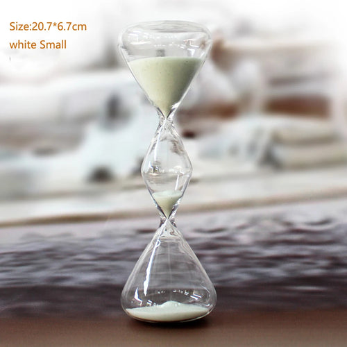 creative glass hourglass for decoration and gifts - vue 10 sur 11