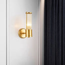 Retro copper wall light for an elegant interior