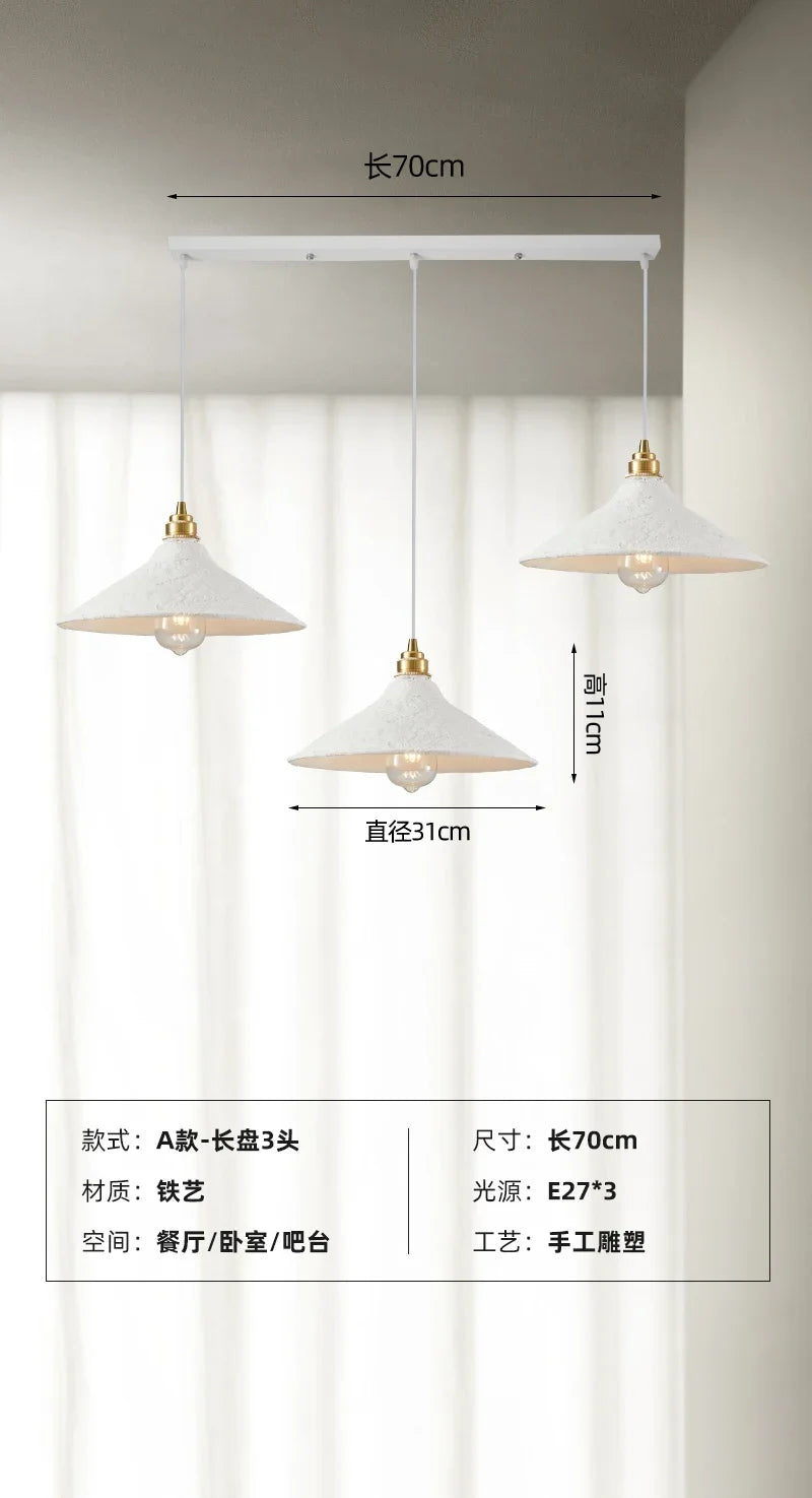 Handcrafted wabi-sabi pendant light for modern Japanese ambience - vue 9 sur 16