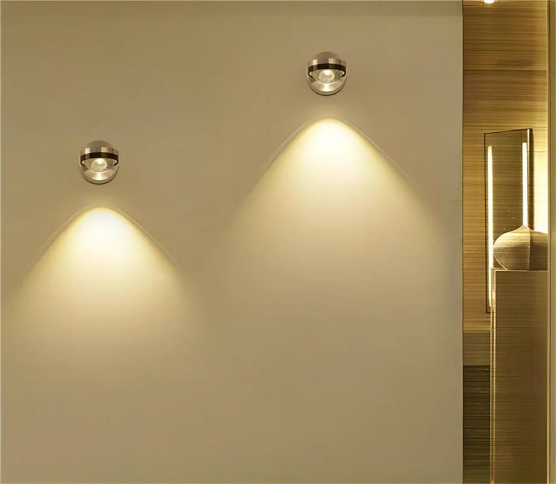 modern creative and simple led light wall lamp