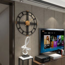 modern wall clock Nordic creative silent decoration