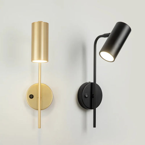 Modern rotatable LED wall lamp for living room, bedroom and hallway - vue 7 sur 10